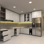 TỦ BẾP NHỰA ĐẶC