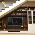 TỦ CẦU THANG GỖ MDF