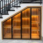 TỦ CẦU THANG GỖ MDF