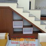 TỦ CẦU THANG GỖ MDF