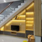 TỦ CẦU THANG GỖ MDF