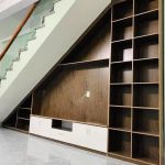 TỦ CẦU THANG GỖ MDF