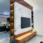 VÁCH TIVI GỖ MDF