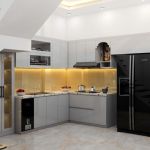TỦ BẾP NHỰA ĐẶC SUNNY WOOD