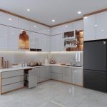 TỦ BẾP NHỰA ĐẶC SUNNY WOOD