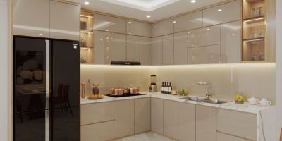 TỦ BẾP CÁNH ACRYLIC