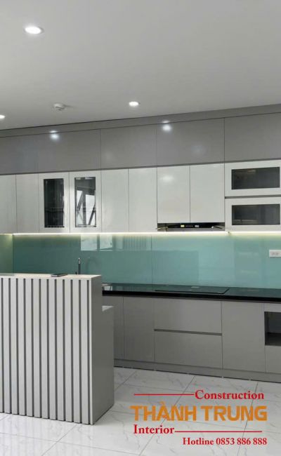 TỦ BẾP CÁNH ACRYLIC