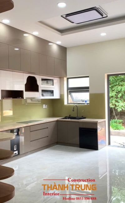 TỦ BẾP CÁNH ACRYLIC