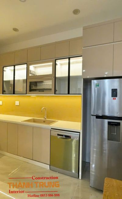 TỦ BẾP CÁNH ACRYLIC