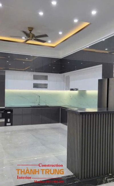 TỦ BẾP CÁNH ACRYLIC