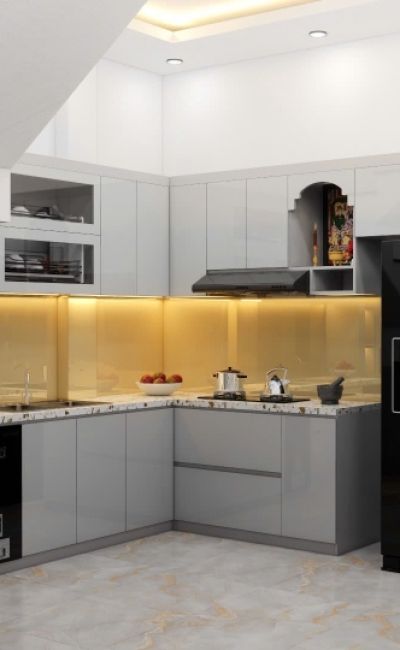 TỦ BẾP NHỰA ĐẶC