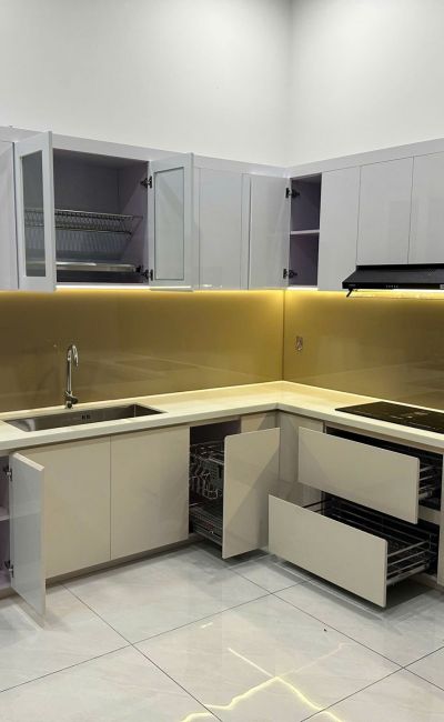 TỦ BẾP CÁNH ACRYLIC