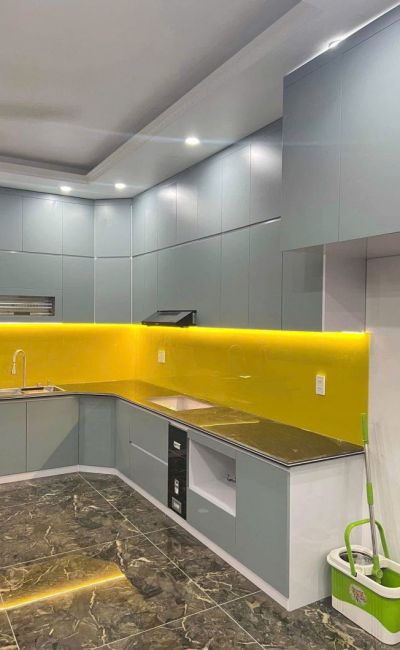 TỦ BẾP CÁNH ACRYLIC