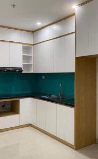 TỦ BẾP GỖ MDF LÕI XANH