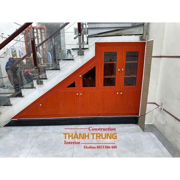 TỦ CẦU THANG GỖ MDF