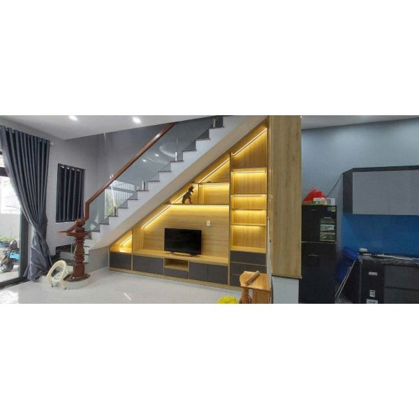 TỦ CẦU THANG GỖ MDF