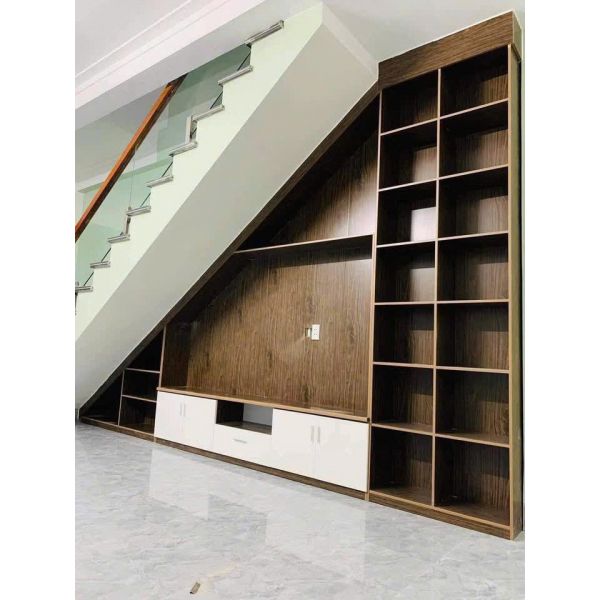 TỦ CẦU THANG GỖ MDF