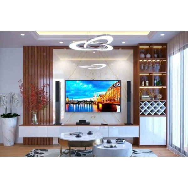 VÁCH TIVI GỖ MDF
