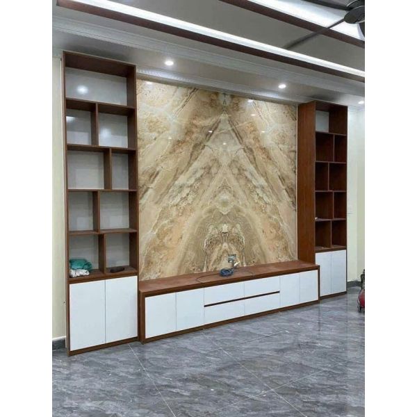 VÁCH TIVI GỖ MDF