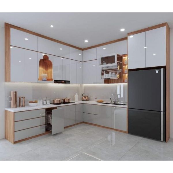 TỦ BẾP NHỰA ĐẶC SUNNY WOOD