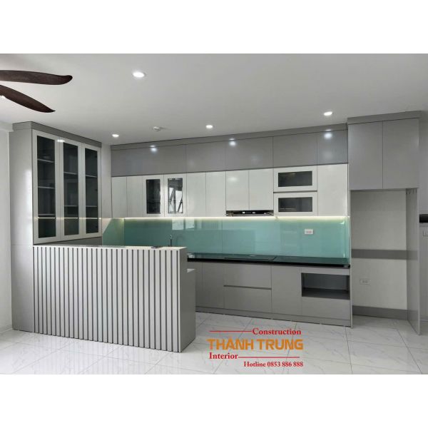 TỦ BẾP CÁNH ACRYLIC