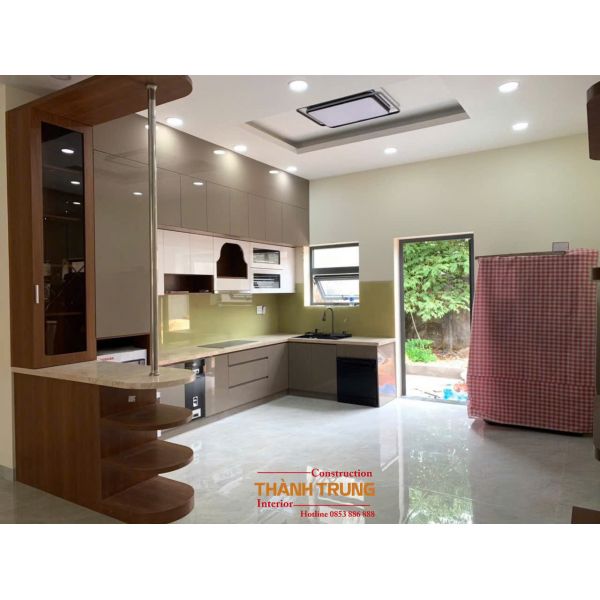 TỦ BẾP CÁNH ACRYLIC