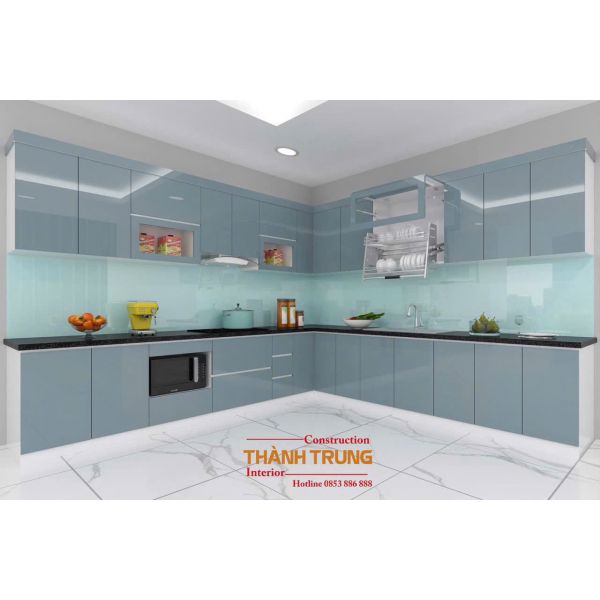 TỦ BẾP CÁNH ACRYLIC