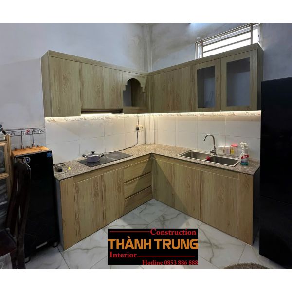 TỦ BẾP GỖ MDF
