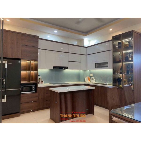 TỦ BẾP GỖ MDF
