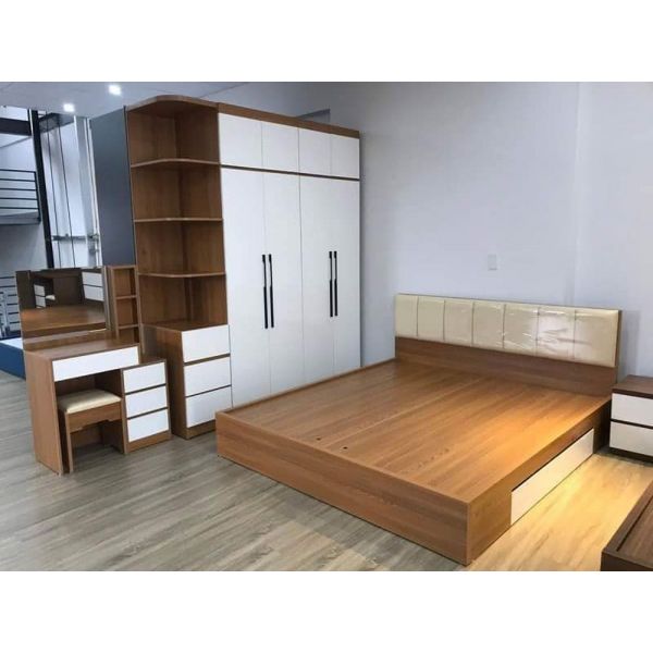 COMBO NỘI THẤT PHÒNG NGỦ GỖ MDF