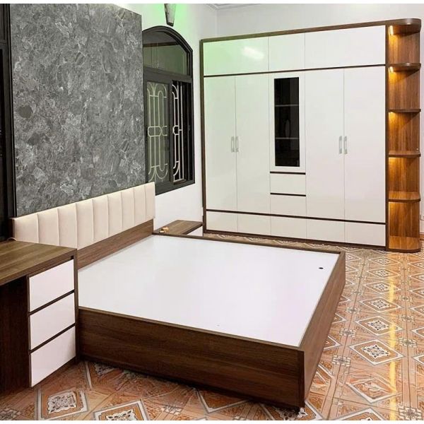 COMBO NỘI THẤT PHÒNG NGỦ GỖ MDF