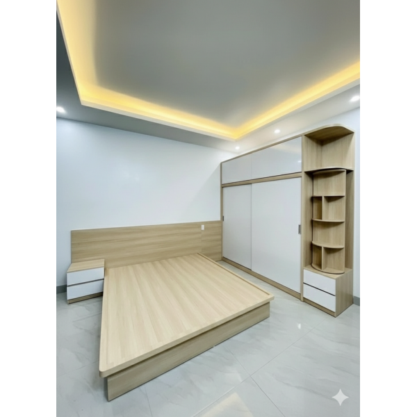 COMBO NỘI THẤT PHÒNG NGỦ GỖ MDF